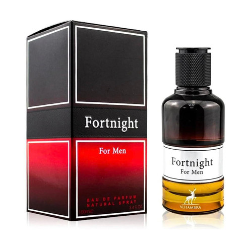ادکلن فورت نایت الحمبرا Alhambra Fortnight For Men ا فارنهایت دیور Fahrenheit Dior ادوپرفیوم مردانه فورت نایت شرکت الحمبرا (مشابه رایحه فارنهایت شرکت دیور) حجم 100 میلی لیتر