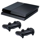 کنسول بازی سونی (استوک) PS4 FAT | مشکی 500 گیگابایت به همراه یک دسته اضافه