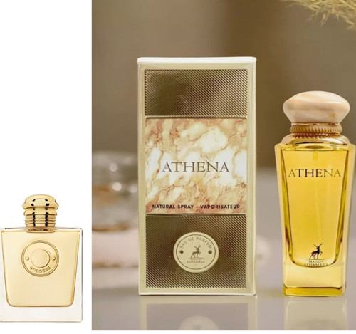 ادکلن ادوپرفیوم زنانه آتنا شرکت الحمبرا Athena Alhambra حجم ۱۰۰ میلی لیتر