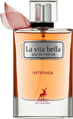 ادکلن زنانه الحمبرا مدل لا ویتا بلا اینتنسا رایحه لاویه است بله اینتنسمنت Alhambra La Vita Bella Intensa (La Vivacite Intensa)