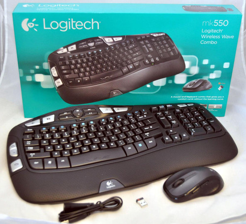 موس و کیبورد بی سیم لاجیتک LOGITECH MK550