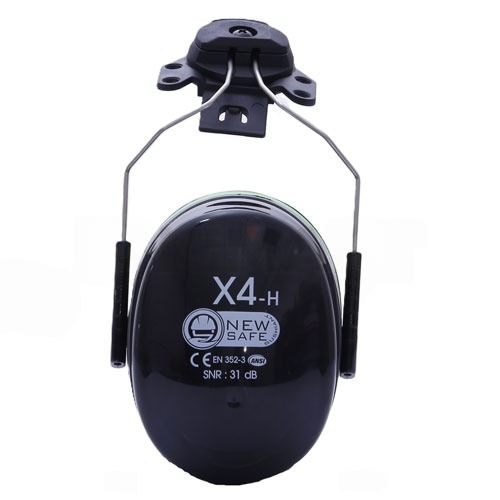 گوشی ایمنی (ایرماف)رو کلاهی نیوسیف مدل New Safe X4_H