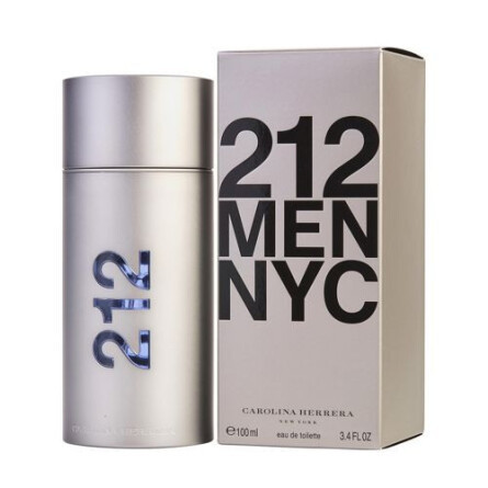 عطر کارولینا هررا 212 مردانه حجم 100 میل اورجینال
