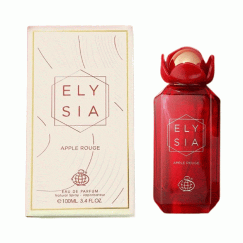 ادکلن فراگرنس ورد مدل الیسیا اپل رژ حجم 100 میل