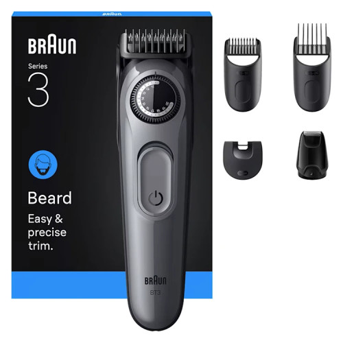 ریش تراش براون آلمان Braun مدل BT3560 سری 3 - ضمانت اورجینال سفارش اروپا-آلمان