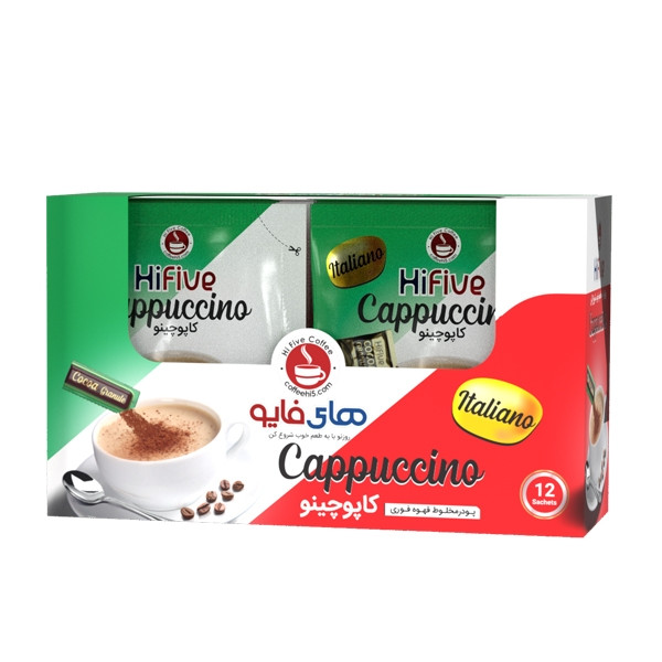 کاپوچینو کلاسیک های فایو - 25 گرم بسته 12 عددی