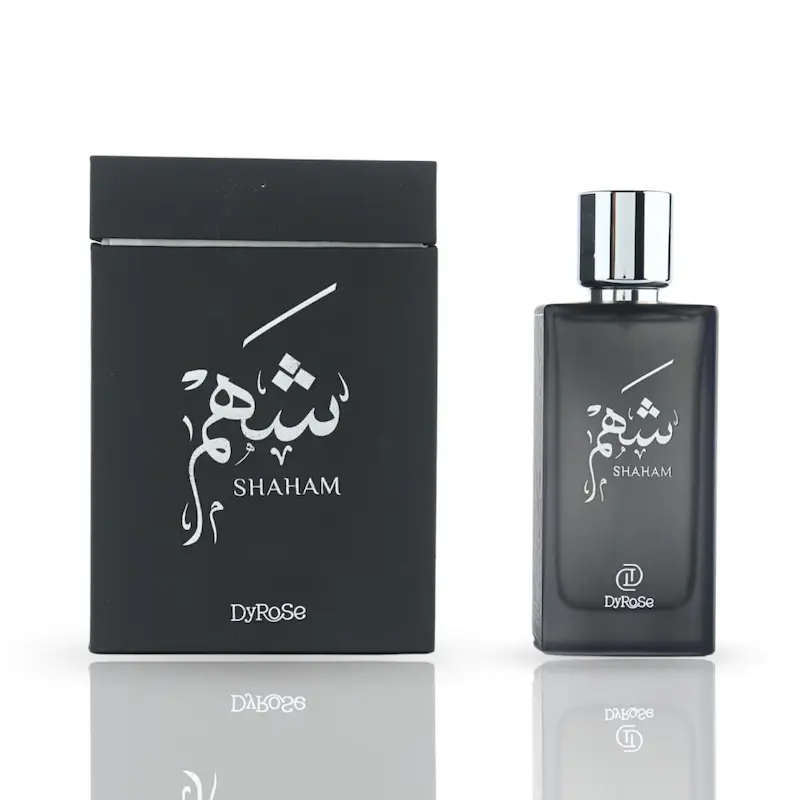 عطر ادکلن مردانه شَهم برند دی رُز صمام حجم 100 میل