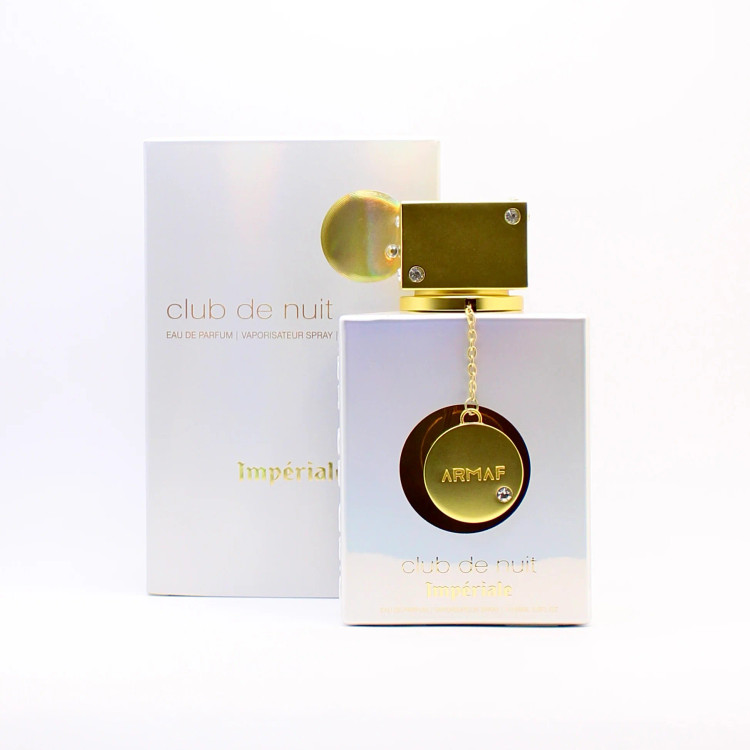 عطر ادکلن زنانه کلاب د نویت وایت ایمپریال برند آرماف حجم 105 میل armaf Club de Nuit White Imperiale